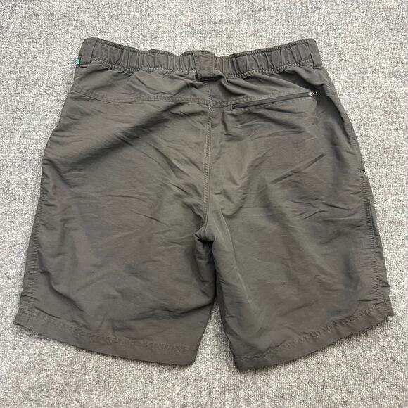 The North Face Hiking Shorts Men's XL Gray Pockets Belted Flat Front Zip Fly - Picture 2 of 13